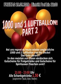 1000 und 1 Luftballon Part 2@Happy Nite