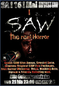 SAW - The Real Horror@Excalibur