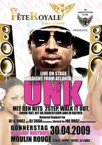 Fete Royale pres. UNK (live on stage)