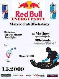 RedBull Energy Party@Matrix Club