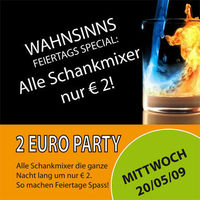 2 Euro Party@Fledermaus