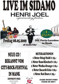 Henri Joel LIVE im Sidamo@Cafe Sidamo Mank