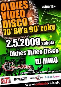 OLDIES VIDEO DISCO 70’ 80’a 90’ roky@Calabria Club