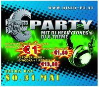 Euro Party mit DJ Heavytones & DJ X-TREME@P2