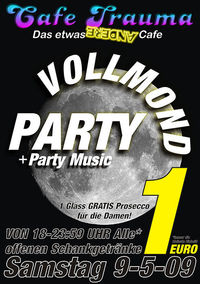 Vollmondparty!@Cafe Trauma