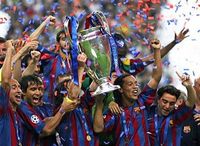 Barca, Barca, Barca!! They are the Champions of 2009, 2010, 2011, 2012, 2013....