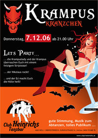 Krampuskränzchen@Club Heinrichs Tanzbar