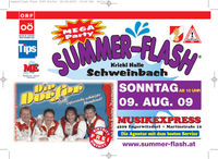 Summer Flash - Die Dorfer@Krickl Halle Schweinbach