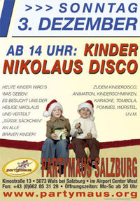 Kinder Nikolaus Disco@Partymaus