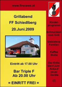 FF Schiedlberg | Grillabend @Feuerwehrhaus