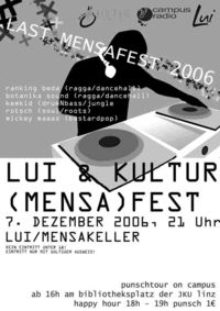 Lui & Kultur (Mensa) Fest@Kepler Universität