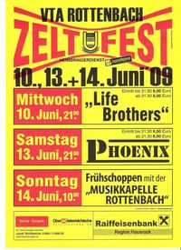 Zeltfest Rottenbach@Rottenbach