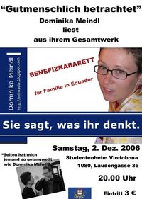 Benefizkabarett@Studentenheim Vindobona