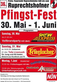 Vollbrandparty FF Ruprechtshofen@Ruprechtshofner Pfingst - Fest