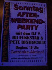 After Weekend Party@Tanzcafe Seitenblicke