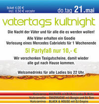 Kult Vatertag@Vulcano