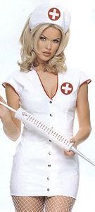 Sei lieb zu mir, eines Tages könnt ich deine Krankenschwester sein...