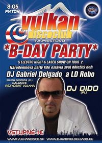 !! B-DAY PARTY !!@Discoclub VULKAN