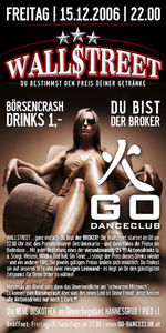 GO for WALLSTREET@Go-Danceclub