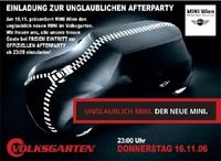 MINI Afterparty@Volksgarten Clubdisco