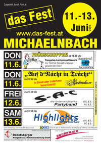 Das Fest - Michaelnbach@Festzelt