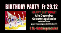 Birthdayparty Dezember@Fledermaus