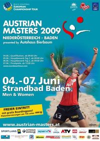 Beachvolleyball Austrian Masters@Strandbad