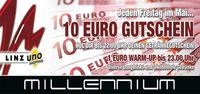 Jeden Freitag im Mai 10 Euro Gutschein