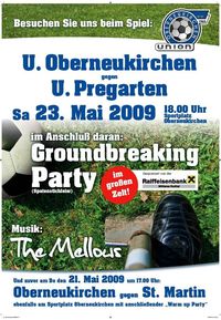 Groundbreaking Party@Sportplatz Oberneukirchen