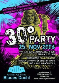 30° die geilste Beach Party@Blaues Dachl