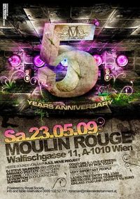 5 Years Anniversary - Club Milano@Moulin Rouge