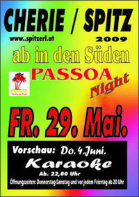 ab in den Süden    Passoa Night !@Tanzcafe Cherie Spitz