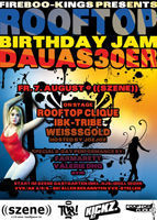 Rooftop Birthday Jam “dauas 30er“ @((szene)) Wien