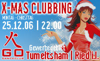 X-Mas Clubbing@Go-Danceclub