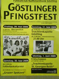 Göstlinger Pfingstfest@Festwiese/Zentrum