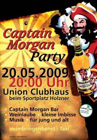 Captain Morgan Party@Clubheim Union Maria Neustift (Trainingsfussballplatz)