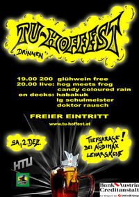 HTU Hoffest "drinnen"@Tiefgarage / TU Wien