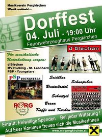 Dorffest MV-Pergkirchen@Feuerwehzeughaus Pergkirchen