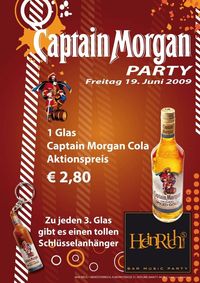 Captain Morgan Party@Club Heinrichs Tanzbar