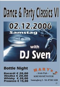 Dance & Party Classics VI@Marys Irish Pub