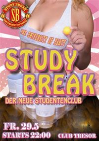 Study Break@Club Tresor (GESCHLOSSEN)