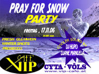 pray for snow@VIP-Bar-CYTA EKZ