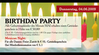 Birthday Party & Mexican Night@A-Danceclub