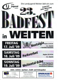 23. Badfest Weiten@Weiten