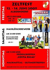 Zeltfest Alberndorf@Freiwillige Feuerwehr Alberndorf