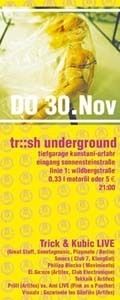 Tr::sh underground@Kunstuni Tiefgarage