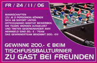 Tischfussballturnier@Magic Night