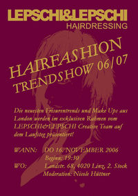 Hairfashion Trendshow 06/07@Lepschi&Lepschi