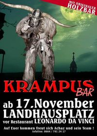 Krampus Bar@Landhausplatz