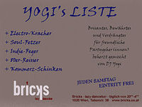 Yogi's Liste